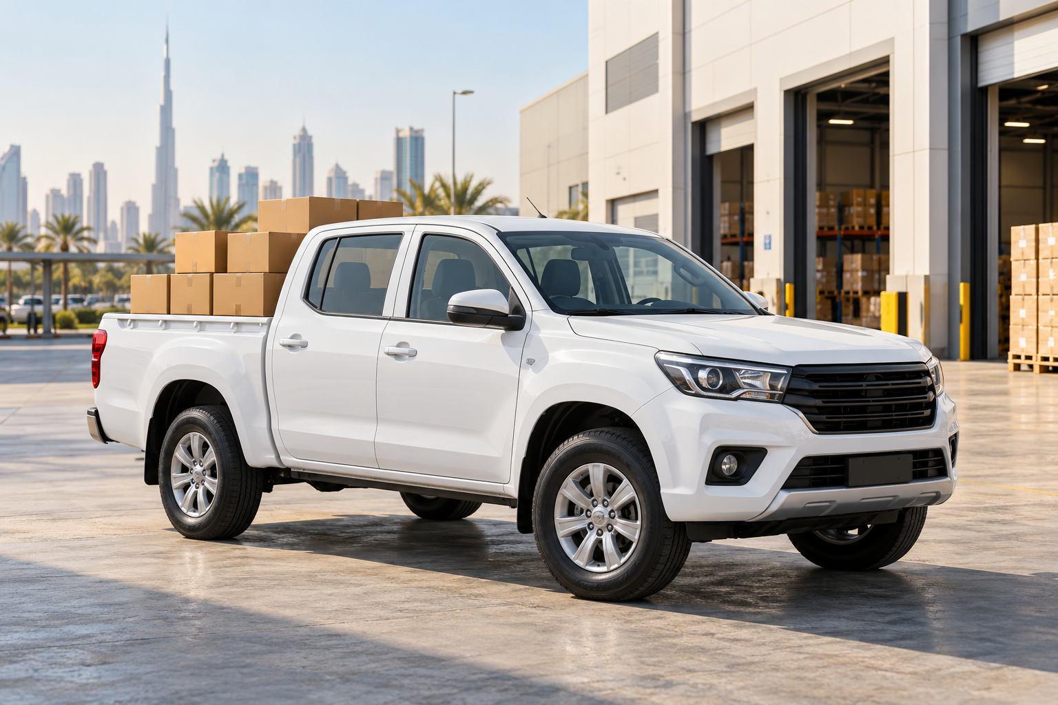 Double-Cab Pickup Transport